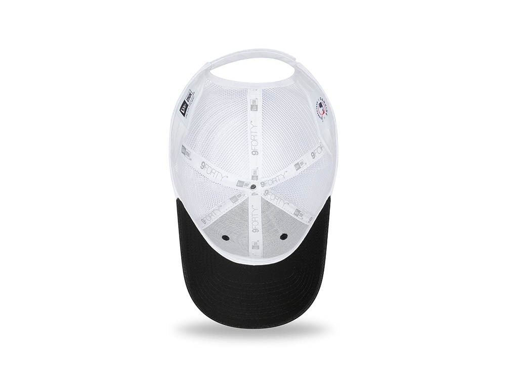 New Era New York Yankees Black Home Field Edition 9forty Trucker Strapback Gorra