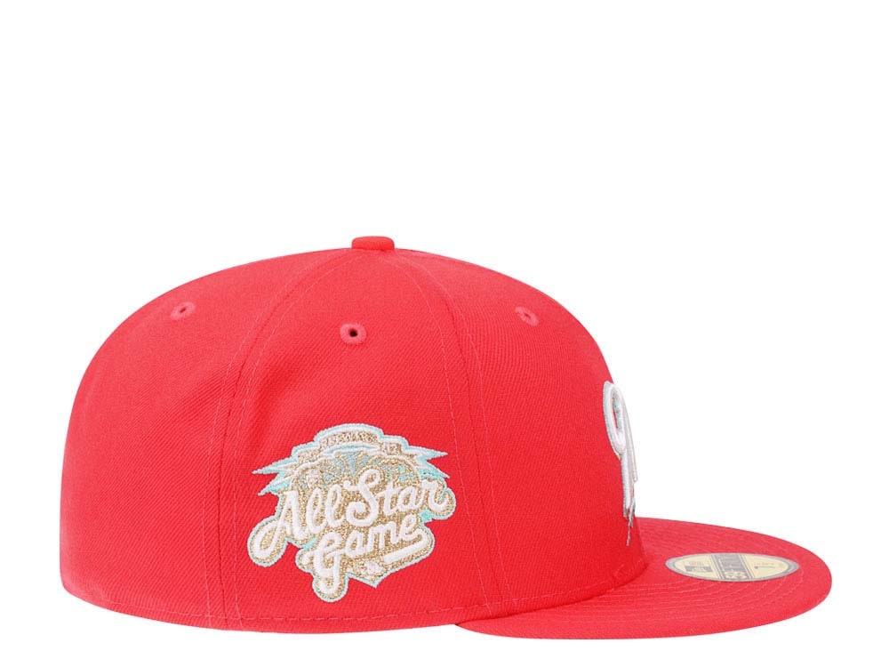 New Era Milwaukee Brewers All Star Game 2012 Lava Mint Edition 59Fifty Fitted Gorra