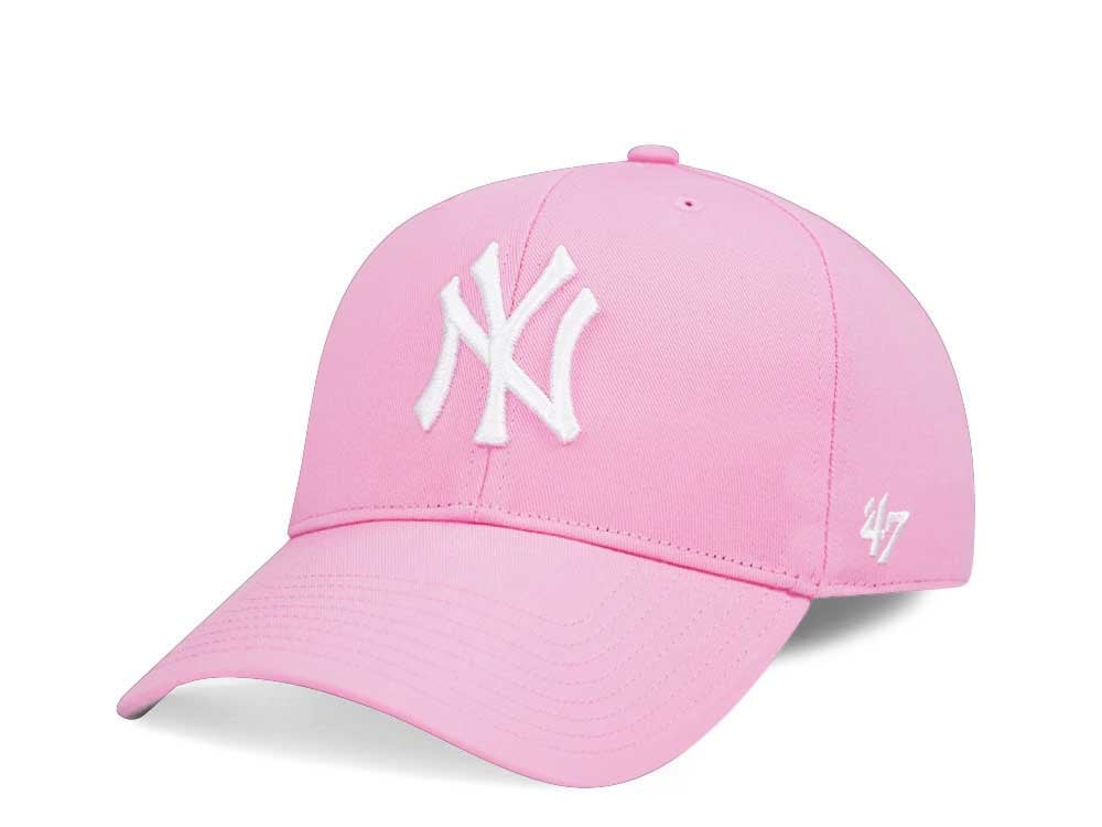 47Brand New York Yankees Rose Raised Basic MVP Snapback Gorra