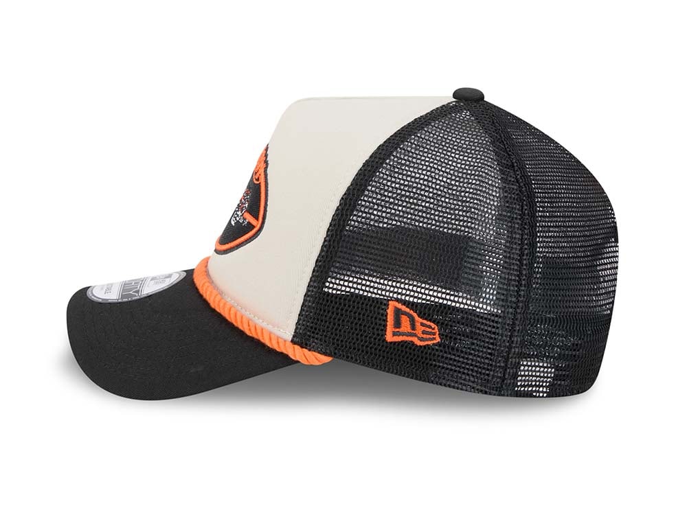 New Era Cincinnati Bengals Sideline 2024 9Forty A Frame Trucker Snapback Gorra