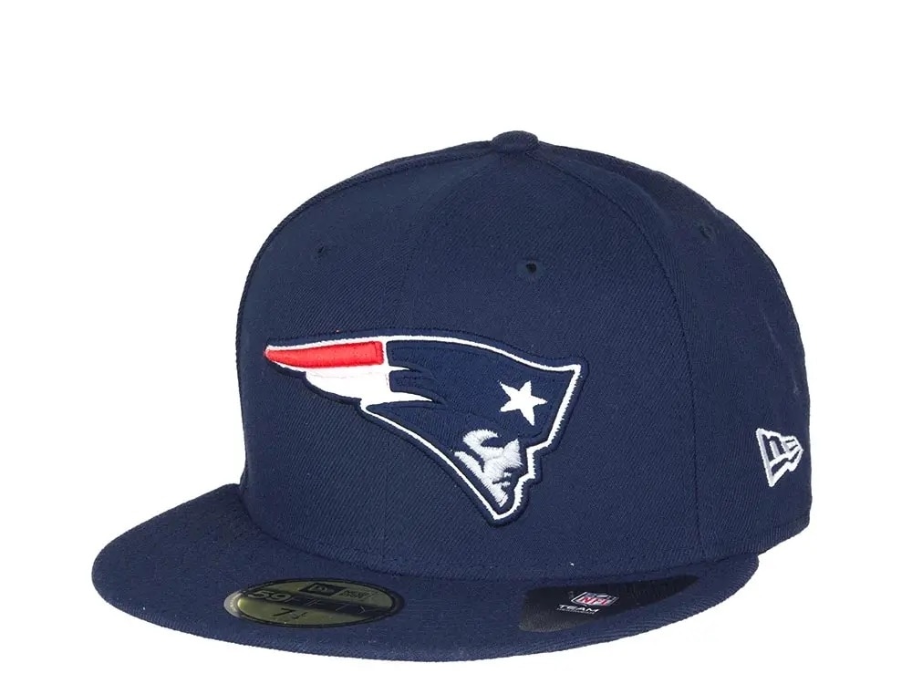 New Era New England Patriots All Navy 59fifty Fitted Gorra