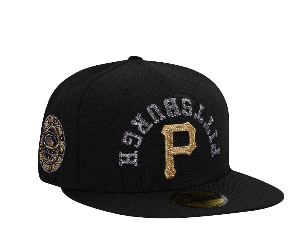 New Era Pittsburgh Pirates Stadium Anniversary Chain Stitch Metallic Prime Edition 59Fifty Fitted Gorra