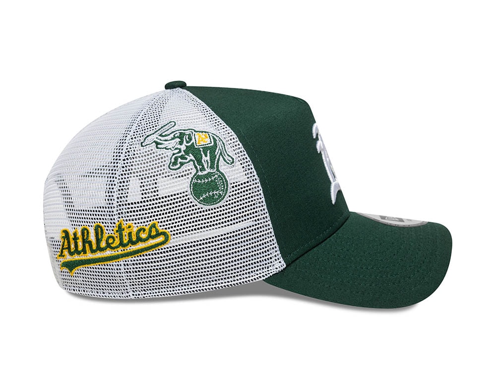New Era Oakland Athletics Multi Patch 9Forty A Frame Trucker Snapback Gorra