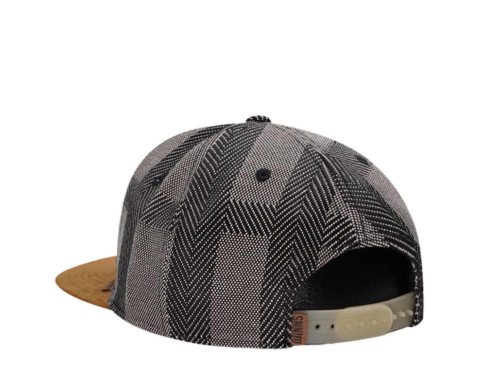 Djinns Hermecheck Olive 6 Panel Snapback Gorra