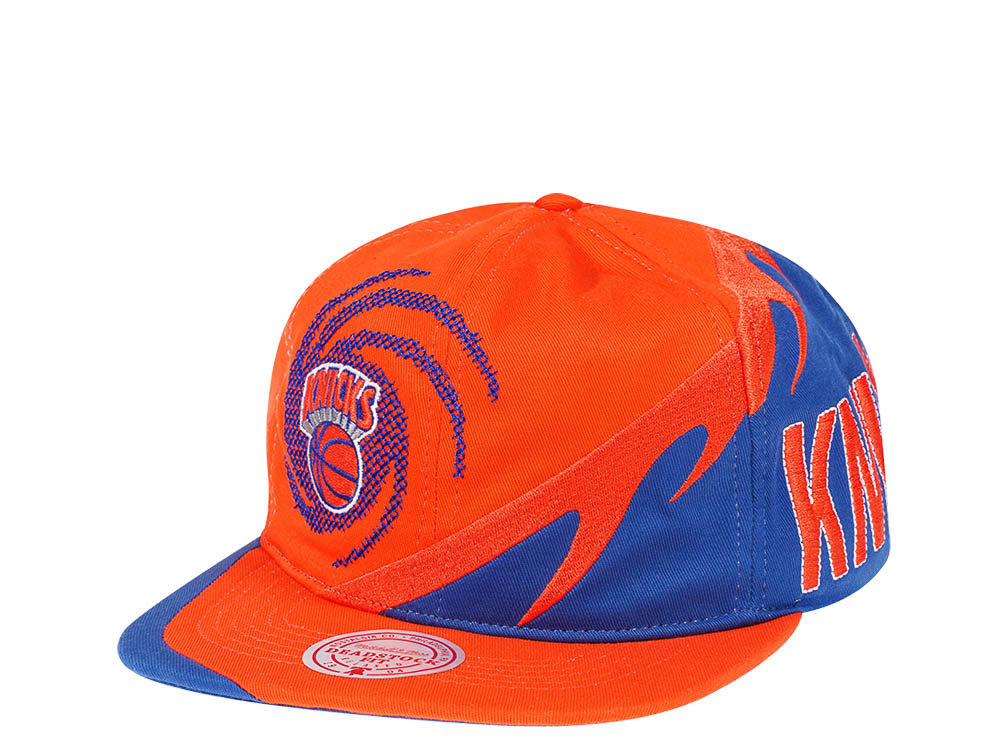 Mitchell & Ness New York Knicks NBA Spiral Deadstock Hardwood Classic Snapback Gorra