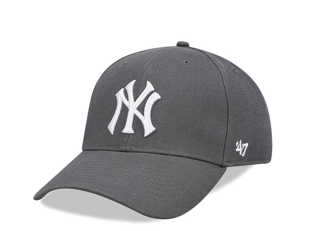 47Brand New York Yankees Charcoal MVP Snapback Gorra