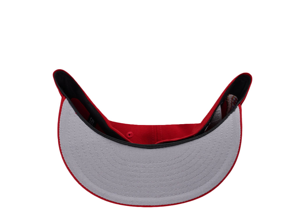 New Era Detroit Red Wings Centennial Stanley Cup Champions 2002 Red Prime Edition 59Fifty Fitted Gorra