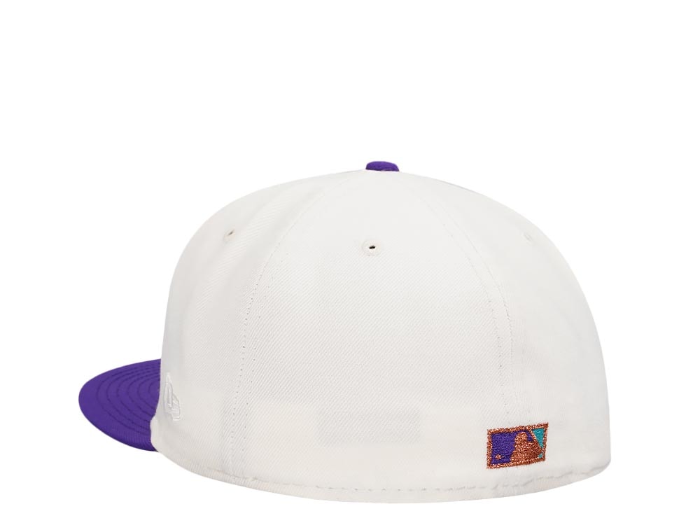 New Era Arizona Diamondbacks Inaugural Season 1998 Chrome Prime Two Tone Edition 59Fifty Fitted Gorra