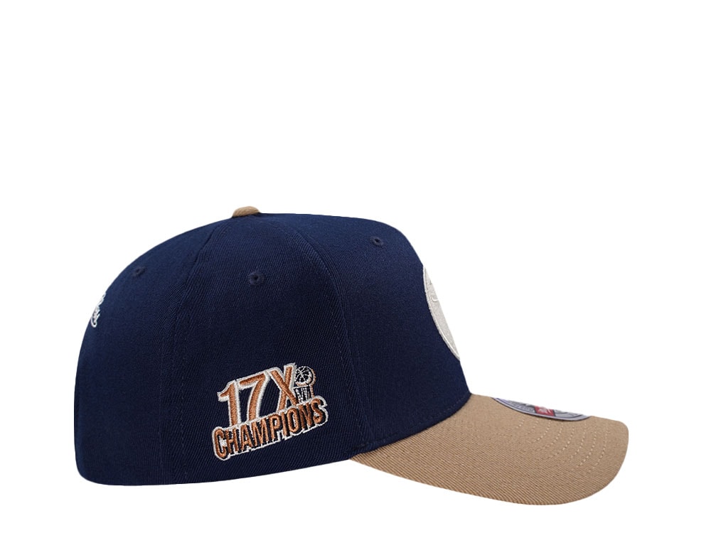 Mitchell & Ness Boston Celtics Sand Storm Classic Red Stretch Snapback Gorra