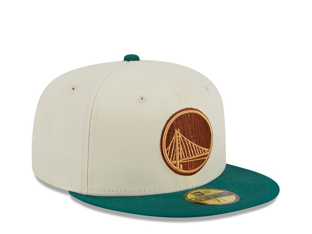 New Era Golden State Warriors Stone Two Tone Camp Classic Edition 59Fifty Fitted Gorra
