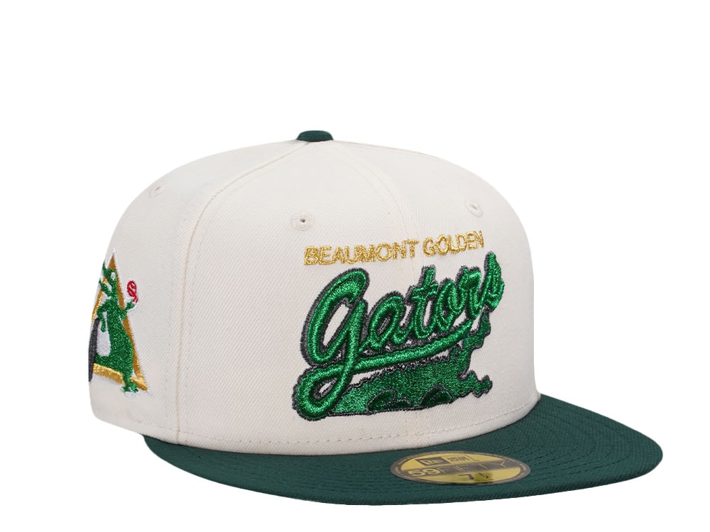 New Era Beaumont Golden Gators Chrome Prime Two Tone Edition 59Fifty Fitted Gorra