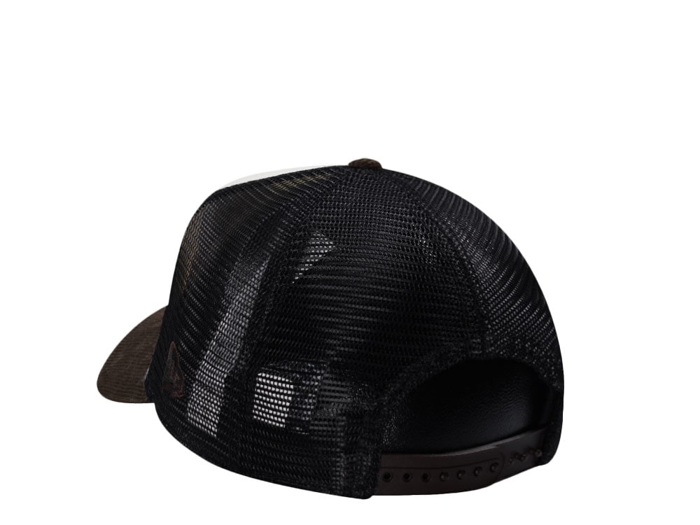 New Era Vancouver Grizzlies Corduroy Trucker Edition 9Forty A Frame Snapback Gorra