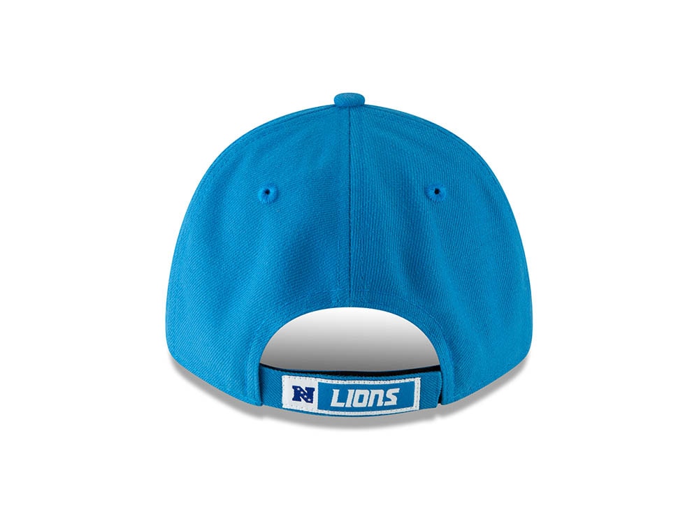 New Era Detroit Lions The League Blue 9Forty Strapback Gorra