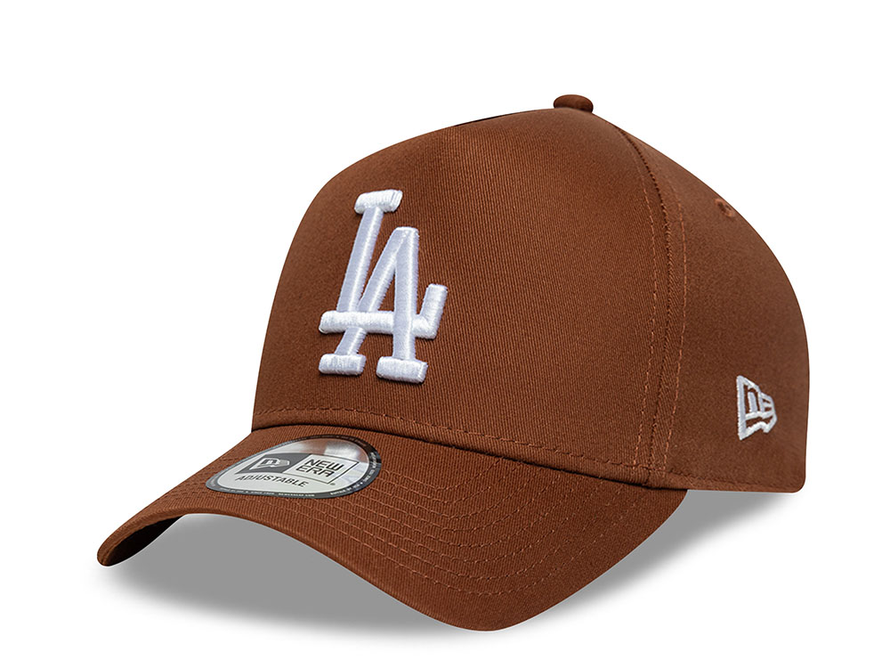 New Era Los Angeles Dodgers League Essential Brown Prime Edition 9Forty A Frame Snapback Gorra