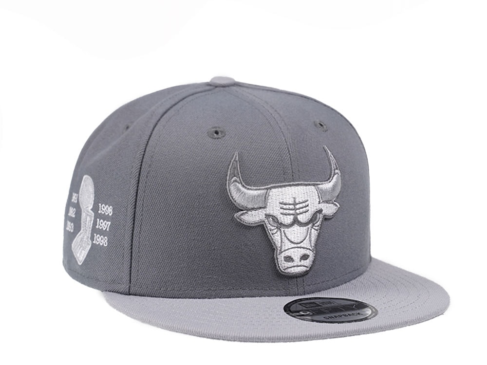 New Era Chicago Bulls 6x Champions Edition 9Fifty Snapback Gorra