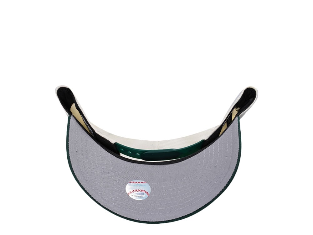 New Era Oakland Athletics World Series 1985 Chrome Two Tone Edition 9Forty A Frame Snapback Gorra
