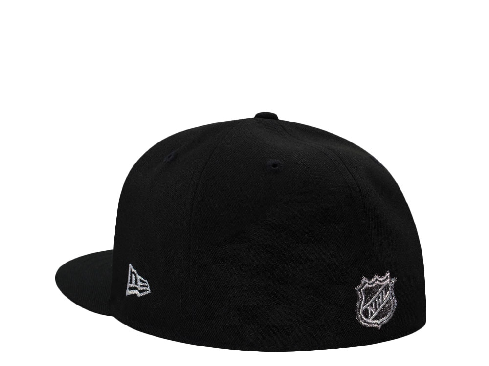 New Era Tampa Bay Lightning Metallic Black Prime Edition 59Fifty Fitted Gorra
