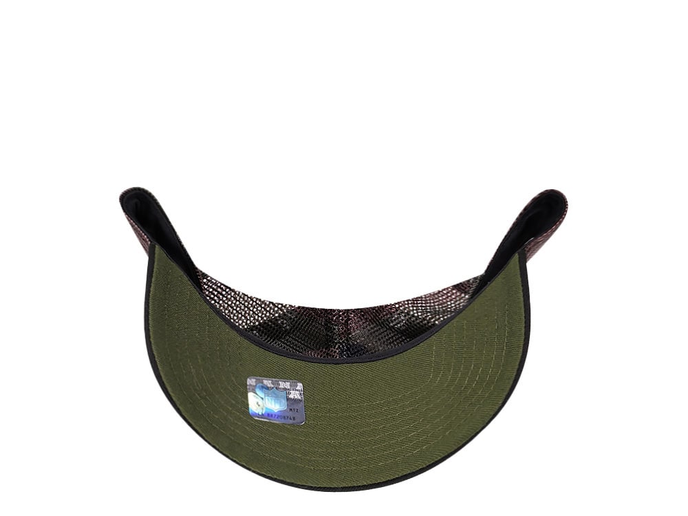 New Era Buffalo Bills Camo 9Forty A Frame Trucker Snapback Gorra