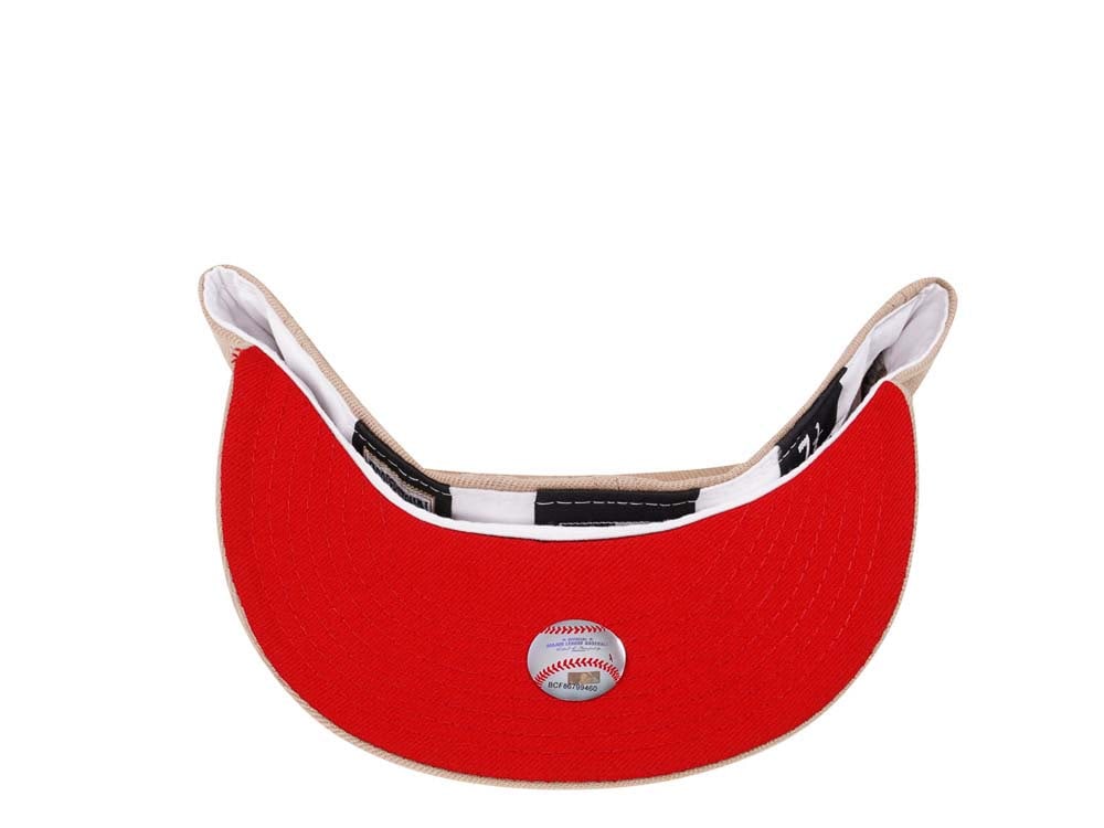 New Era St. Louis Cardinals World Series 1964 Sand Red Edition 59Fifty Fitted Gorra