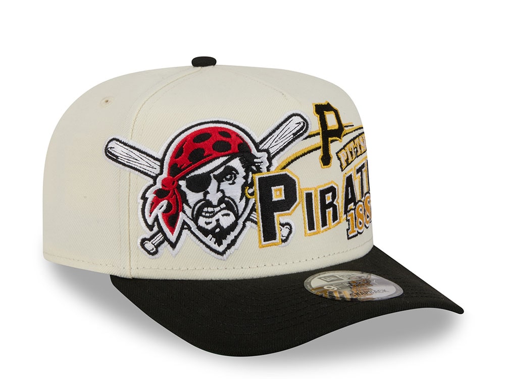 New Era Pittsburgh Pirates 1887 Classic Chrome Edition 9Fifty A Frame Snapback Gorra