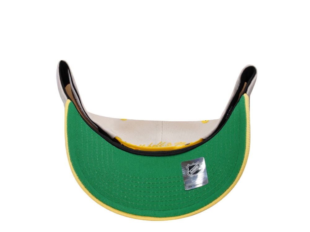Mitchell & Ness Pittsburgh Penguins Chrome Two Tone Pro Crown Fit Snapback Gorra