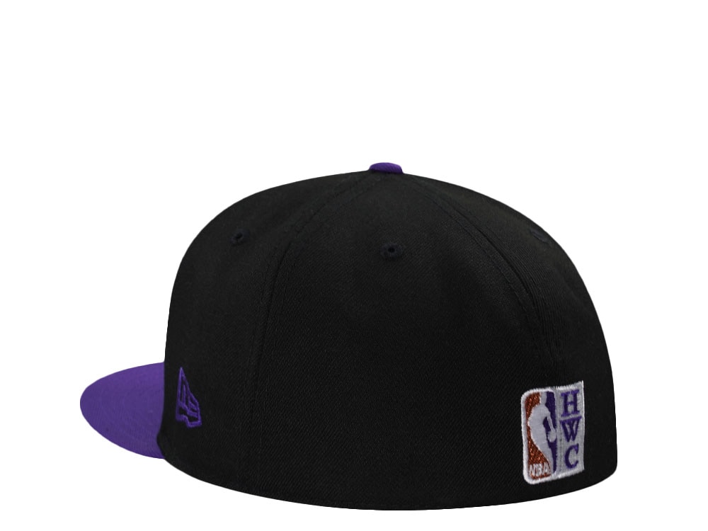New Era Utah Jazz Western Conference Black Two Tone Edition 59Fifty Fitted Gorra