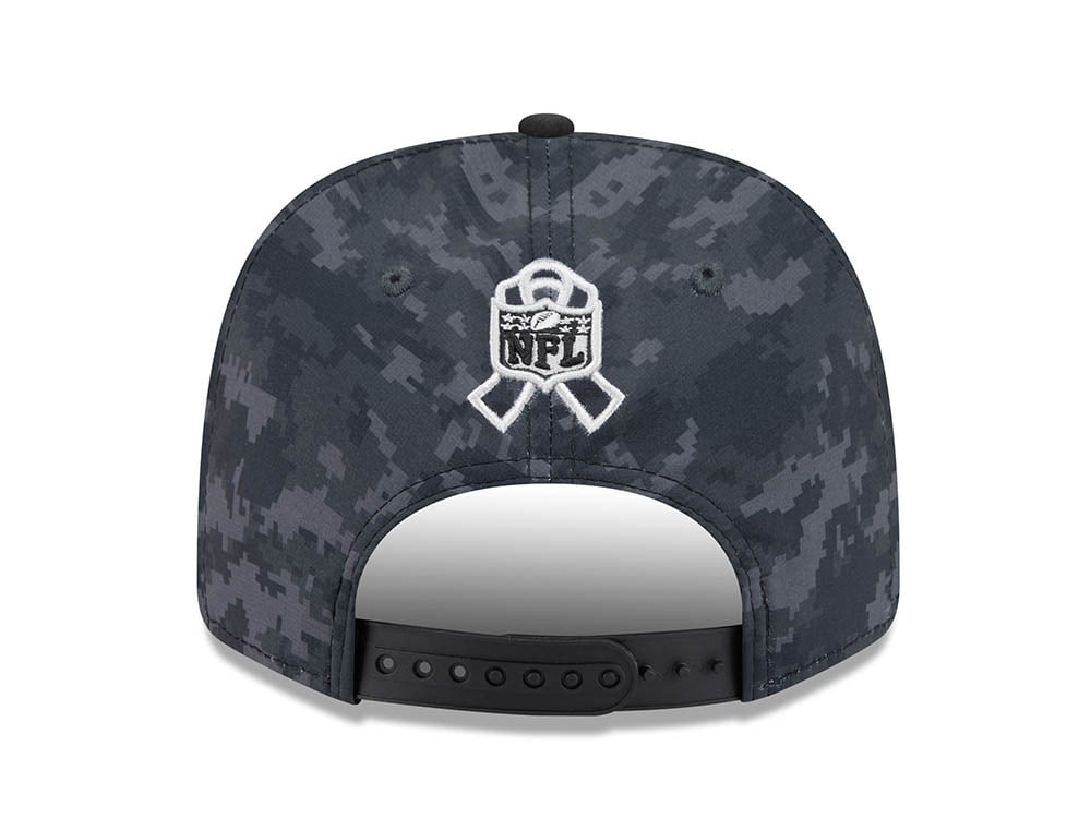 New Era Jacksonville Jaguars NFL Salute to Service 2026 Digi Camo Black 9Seventy Stretch Snapback Gorra