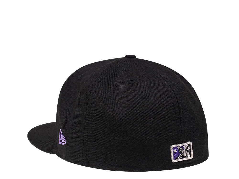 New Era Jamestown Jammers Black Edition 59Fifty Fitted Gorra