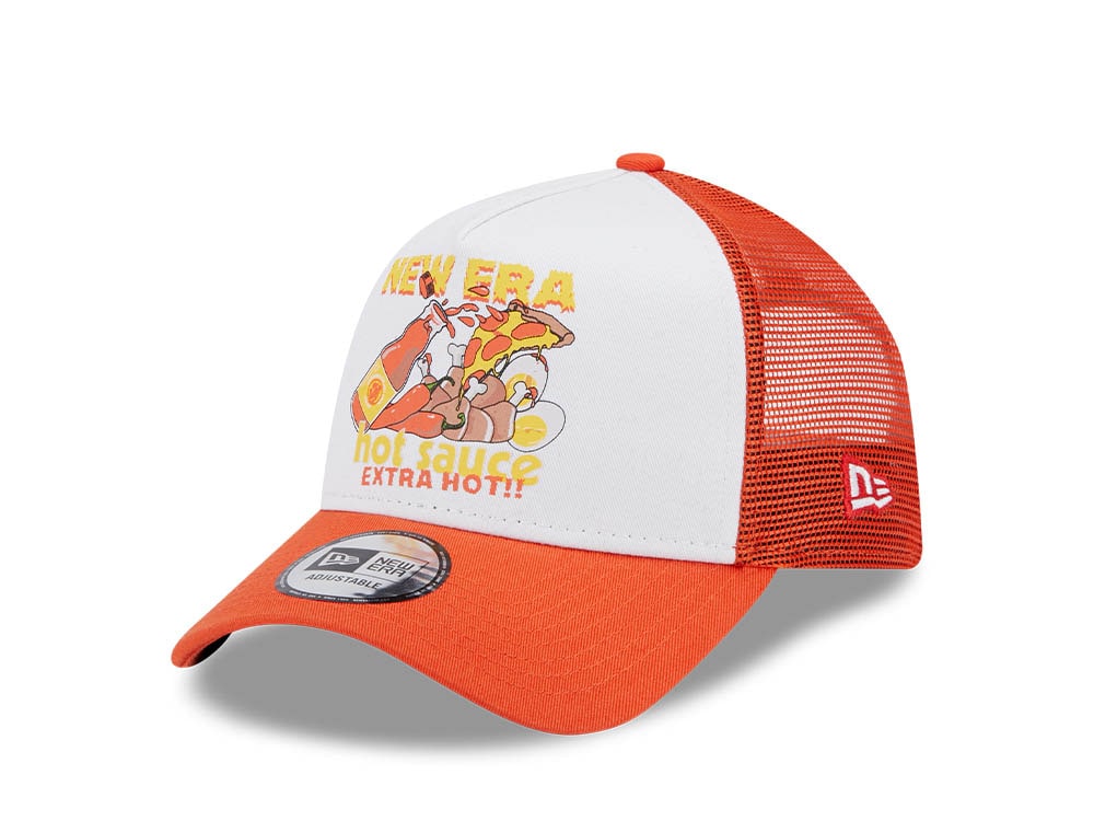 New Era Soy Hot Sauce  9Forty A Frame Trucker Snapback Gorra
