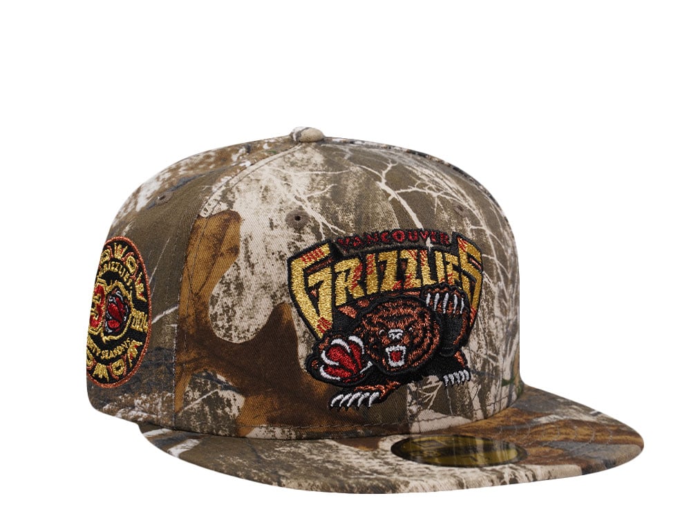 New Era Memphis Grizzlies 30 Seasons Real Tree Metallic Prime Edition 59Fifty Fitted Gorra