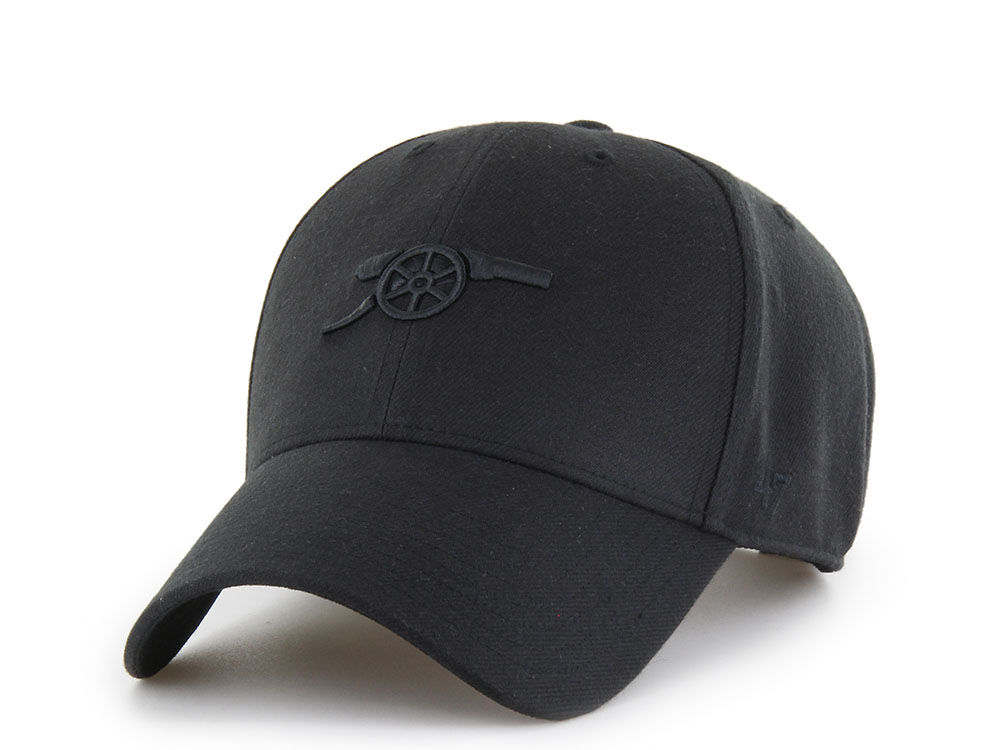 47 Brand Arsenal FC Black MVP Snapback Gorra