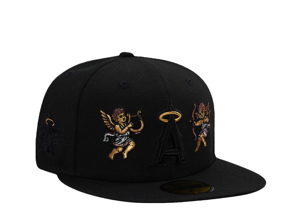 New Era Anaheim Angels All Star Game 2010 Cupid Black Prime Edition 59Fifty Fitted Gorra