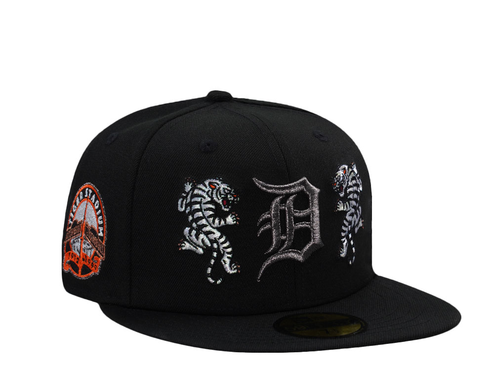 New Era Detroit Tigers Stadium Metallic Prime Edition 59Fifty Fitted Gorra