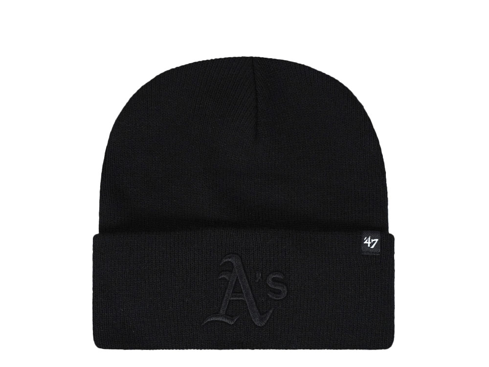47Brand Oakland Athletics Black Haymaker Gorro