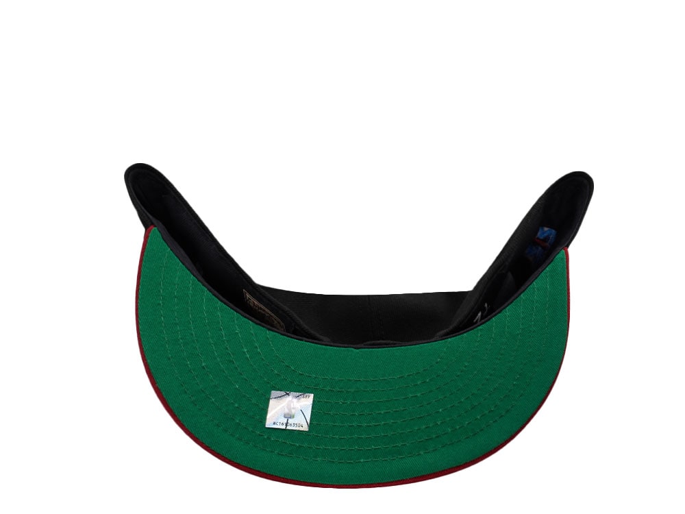 New Era Seattle Supersonics NBA on NBC Black Two Tone Edition 59Fifty Fitted Gorra