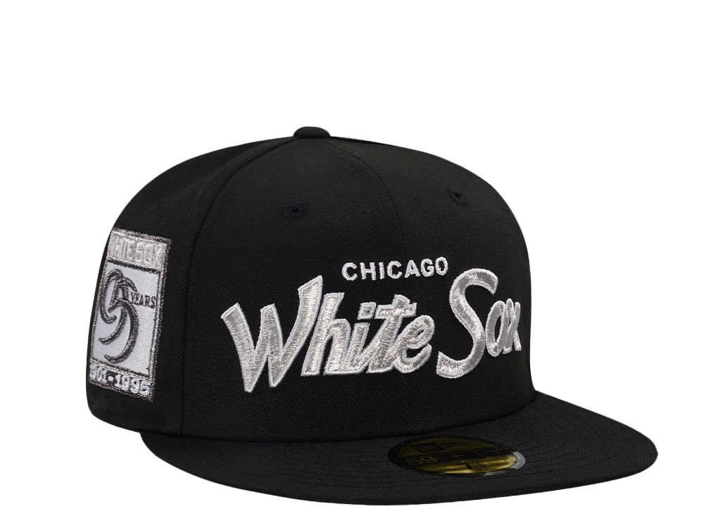 New Era Chicago White Sox 95 Years Script Edition 59Fifty Fitted Gorra