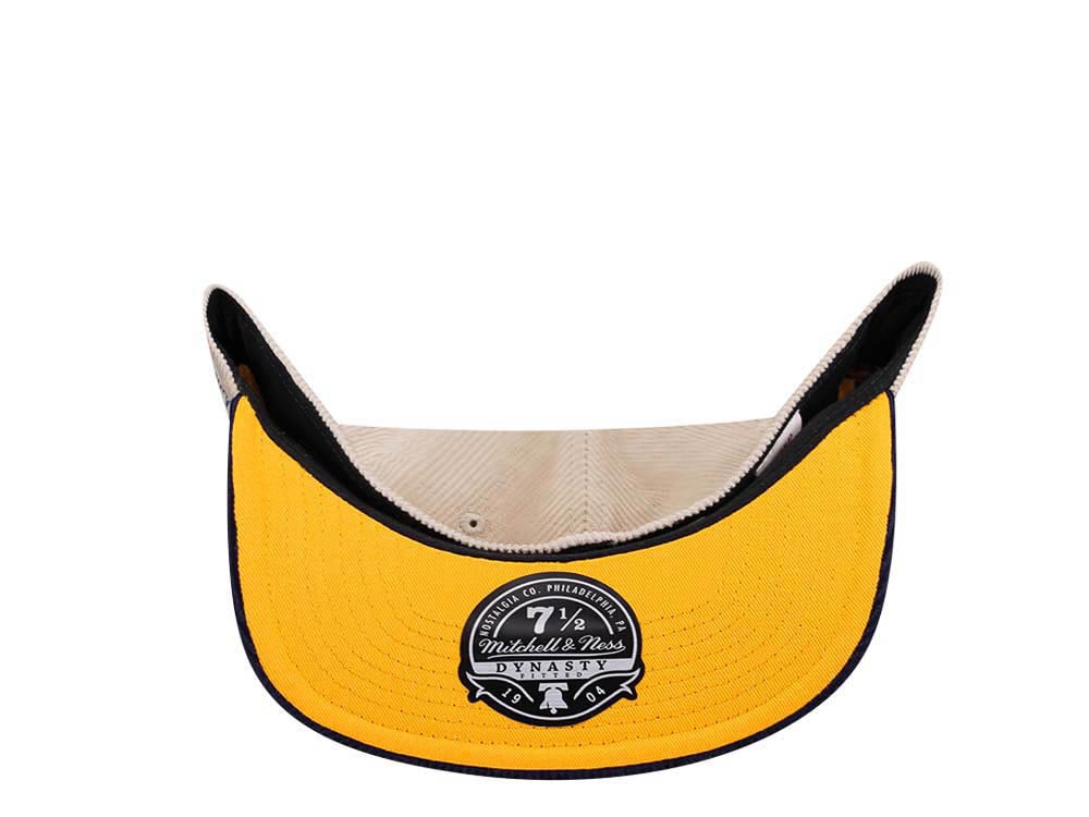 Mitchell & Ness Golden State Warriors All Star 2000 Two Tone Hardwood Classic Cord Edition Dynasty Fitted Gorra
