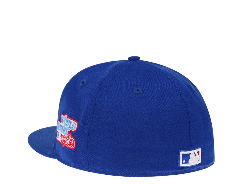 New Era Milwaukee Brewers World Series 1982 Royal Blue Edition 59Fifty Fitted Gorra