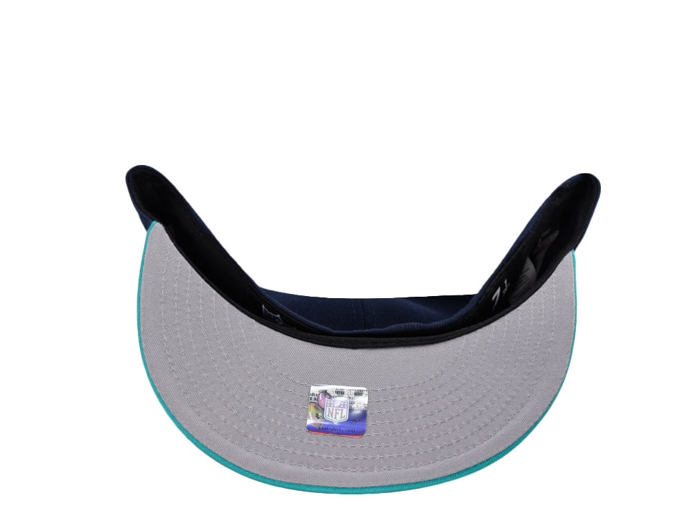 New Era Miami Dolphins 40th Anniversary Navy Two Tone Edition 59Fifty Fitted Gorra