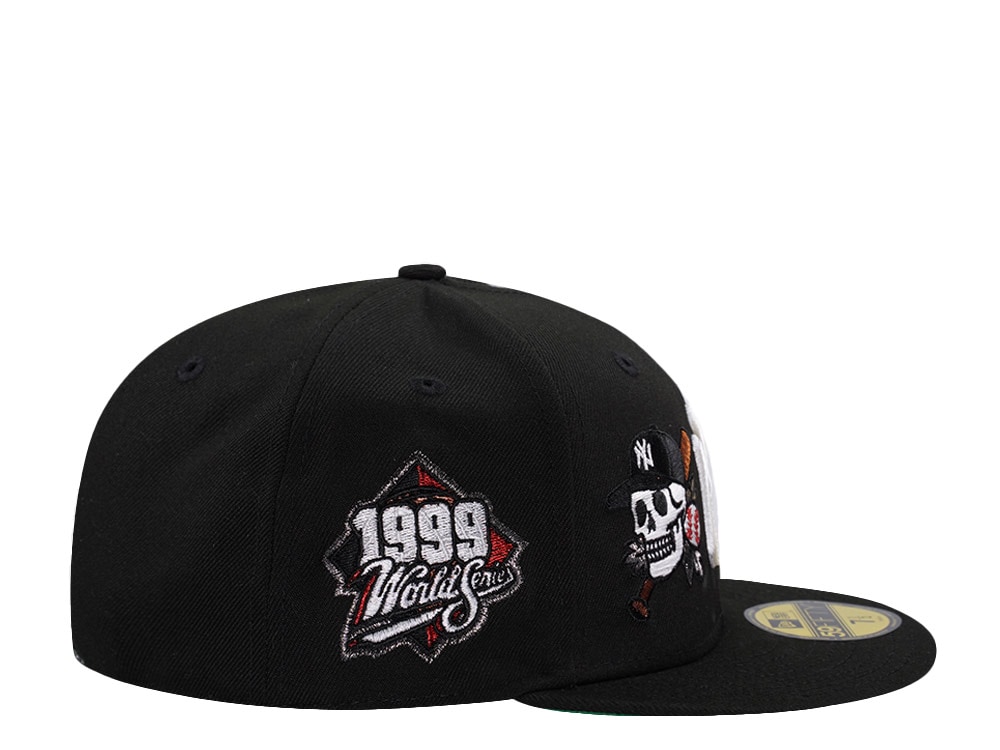 New Era New York Yankees World Series 1999 Tattoo Black Prime Edition 59Fifty Fitted Gorra