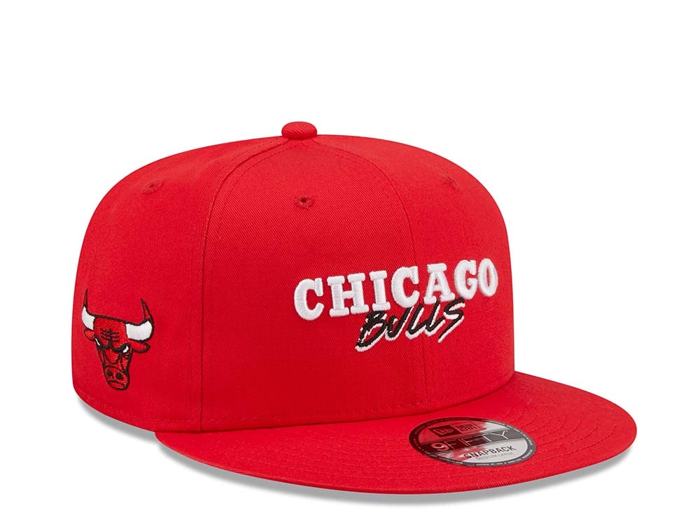 New Era Chicago Bulls Sript Team 9fifty Snapback Gorra