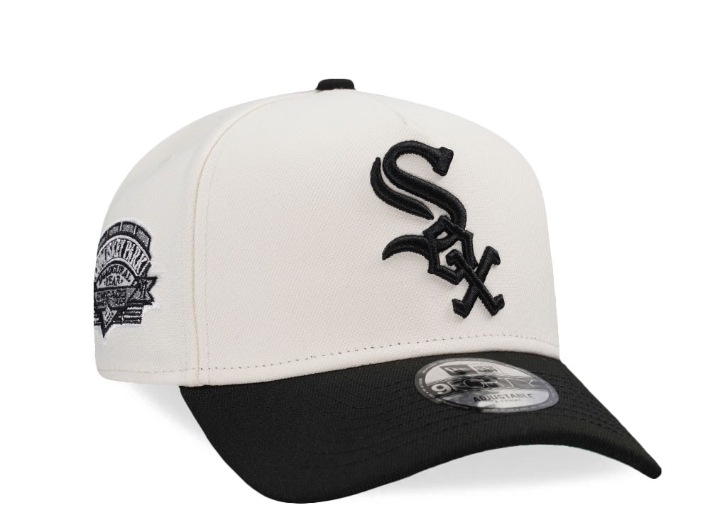 New Era Chicago White Sox Comiskey Park Chrome Two Tone Edition 9Forty A Frame Snapback Gorra