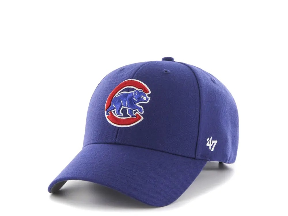47brand Chicago Cubs Classic Curved Strapback Gorra