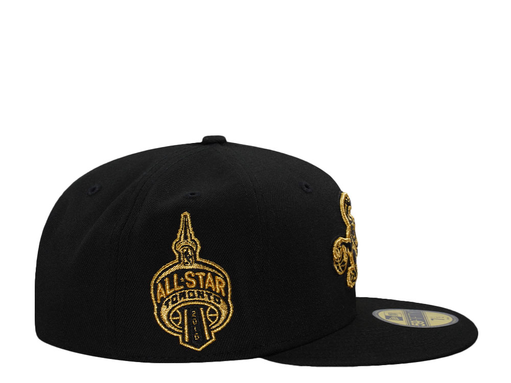 New Era Toronto Raptors All Star Game 2016 Black Prime Edition 59Fifty Fitted Gorra