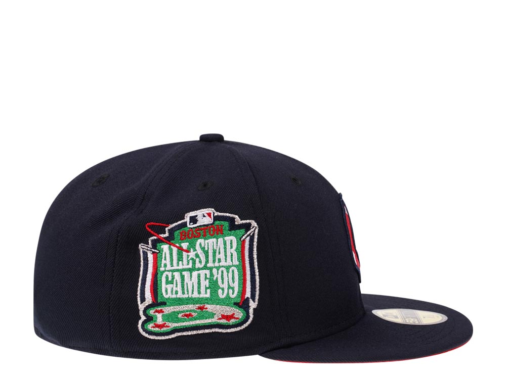 New Era Boston Red Sox All Star Game 1999 Navy Red Prime Edition 59Fifty Fitted Gorra