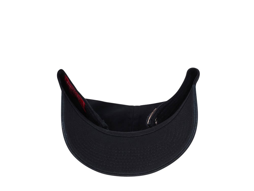 American Needle California Republic Black Vintage Casual Strapback Gorra