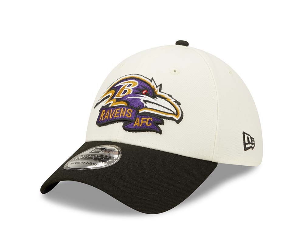 New Era Baltimore Ravens NFL Sideline 2022 39Thirty Stretch Gorra