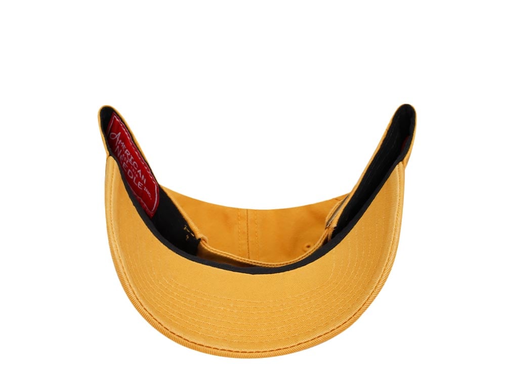 American Needle USA Mustard Dadhat Strapback Gorra