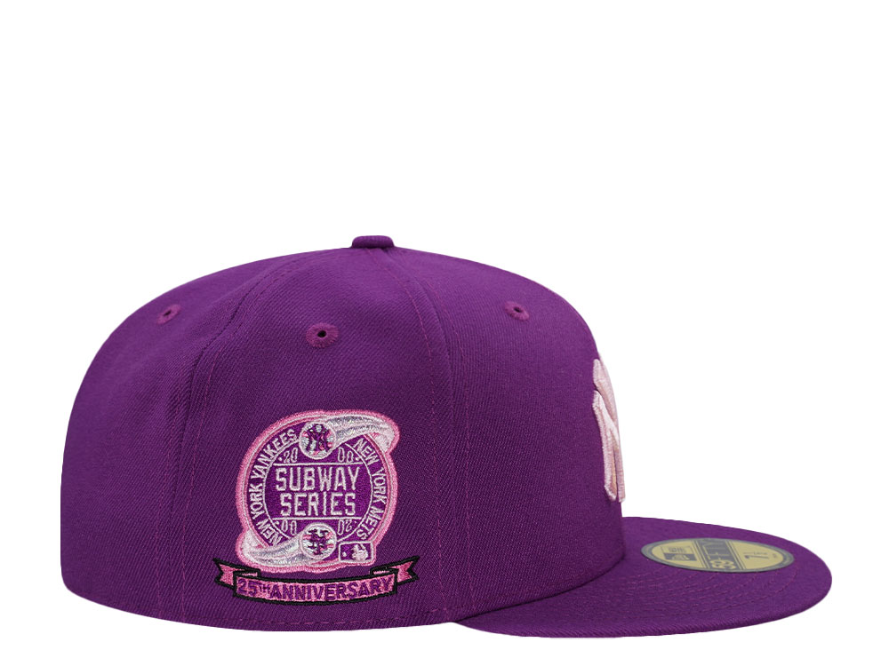 New Era New York Yankees Subway Series 2000 Grape Prime Edition 59Fifty Fitted Gorra