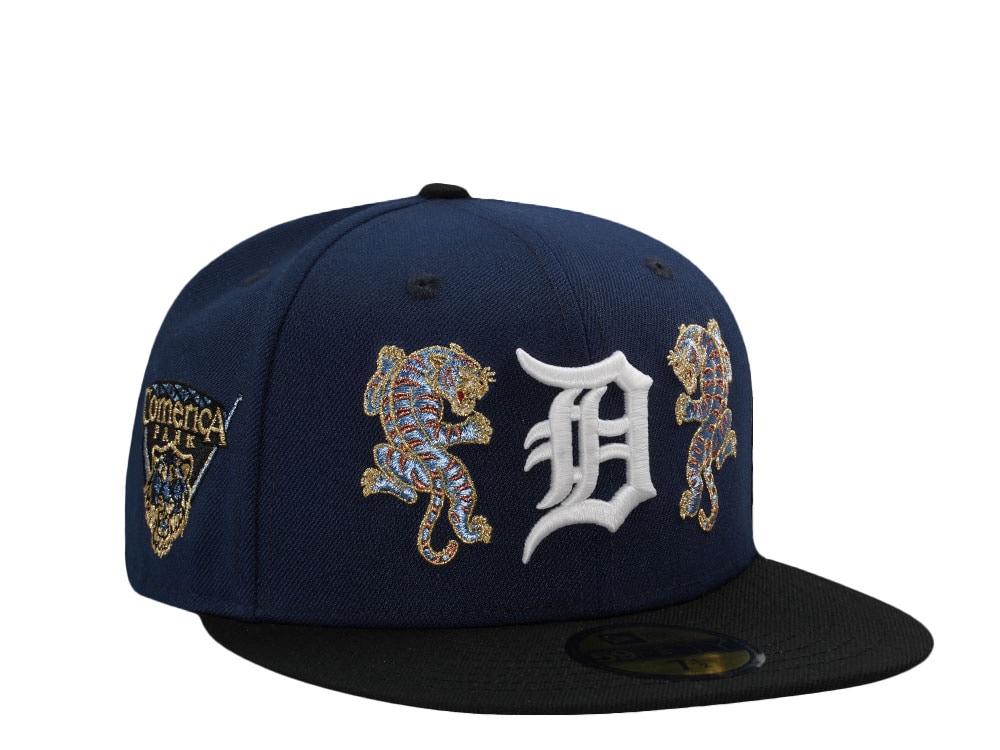 New Era Detroit Tigers Comercia Park Navy Two Tone Edition 59Fifty Fitted Gorra